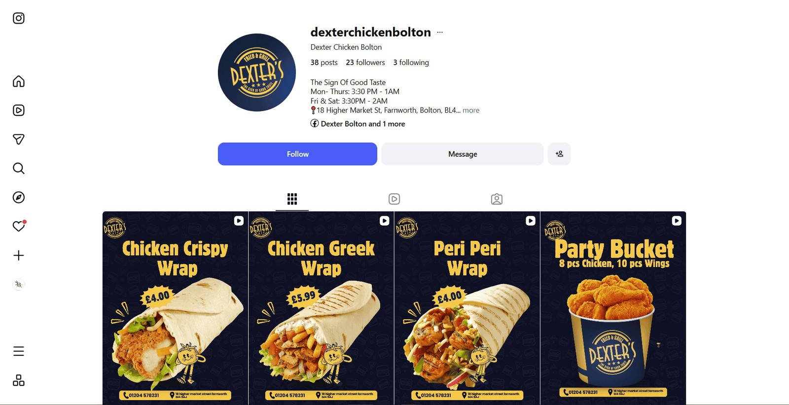 Dexter's Branding